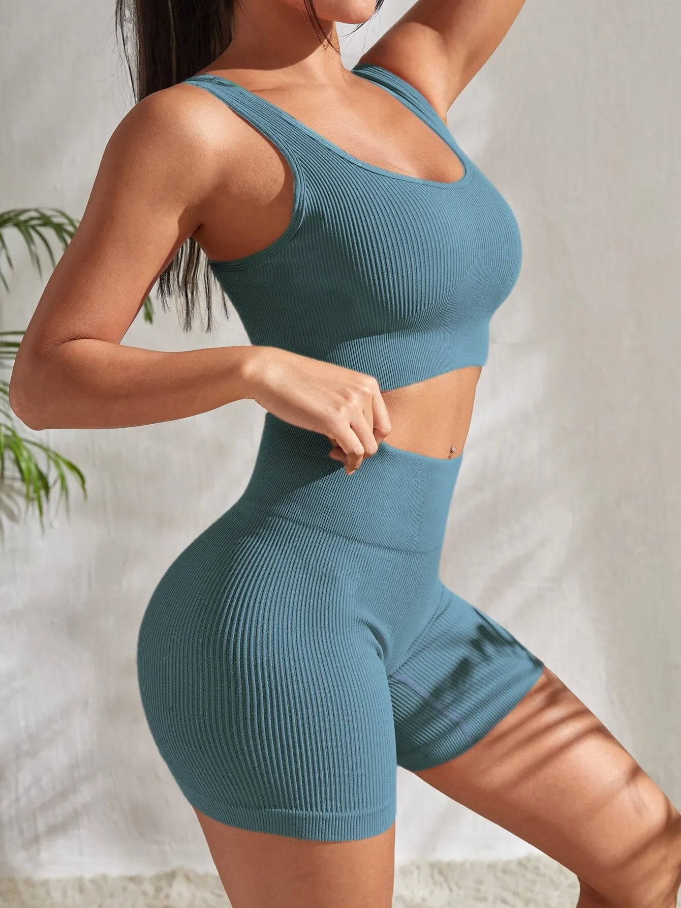 Ribbed Yoga Set