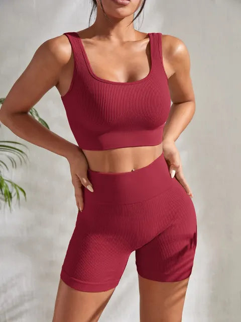 Ribbed Yoga Set