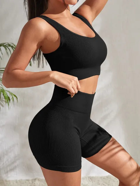 Ribbed Yoga Set