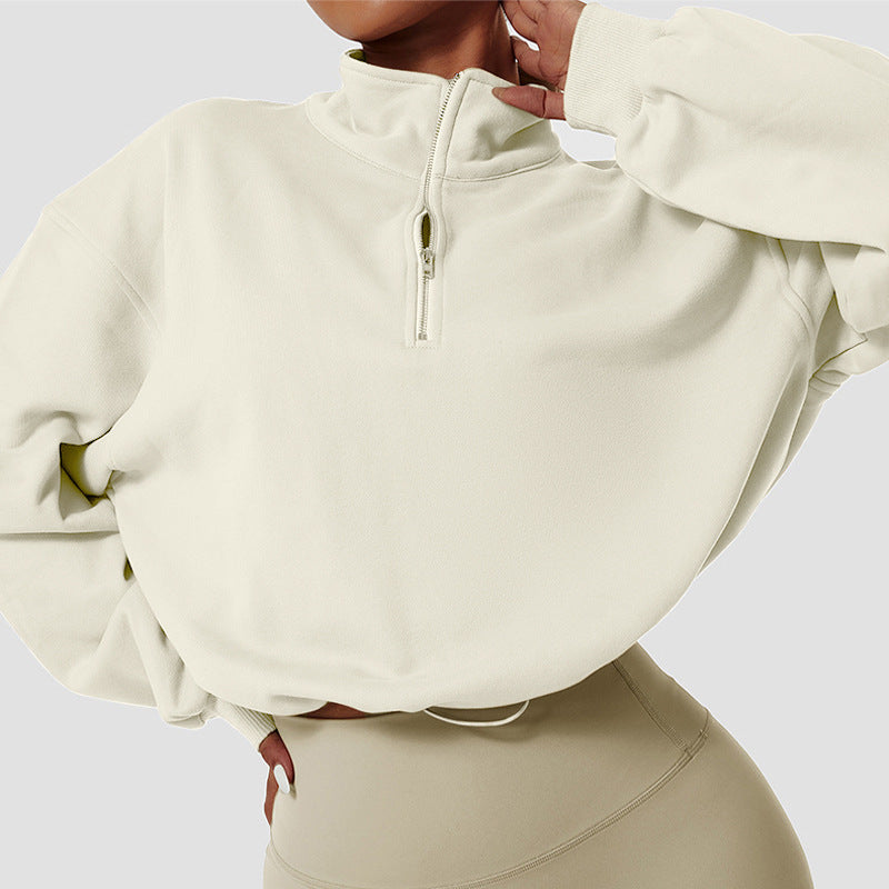 Fleece-lined Sports Pullover