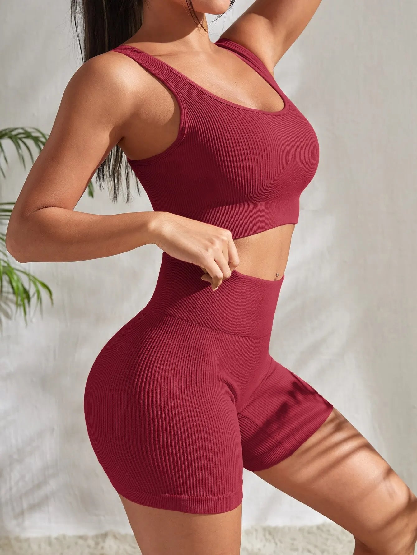 Ribbed Yoga Set
