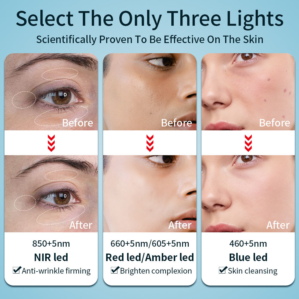 LED Light Therapy Facial Mask
