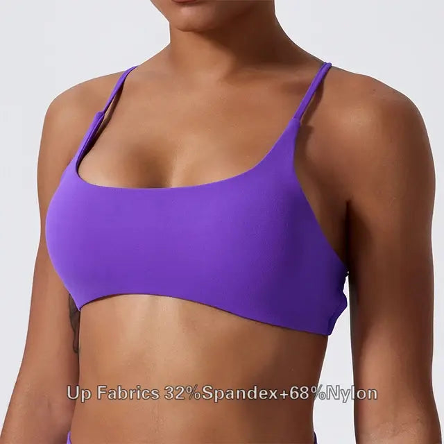 Cross Back Sport Bra