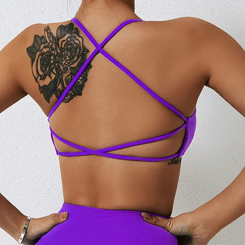 Cross Back Sport Bra