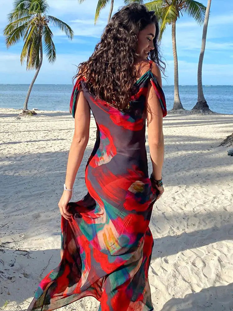 Print Maxi Dress