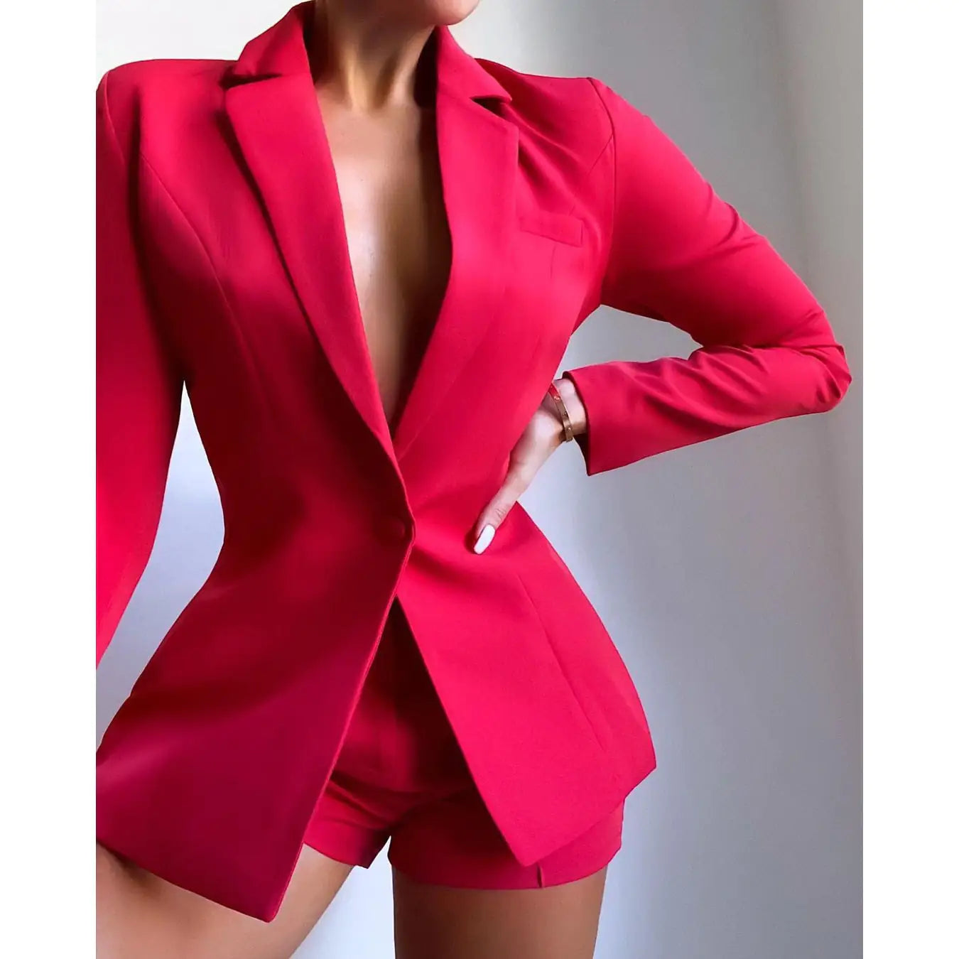 Women's Shorts Suit Set