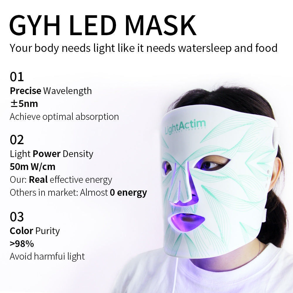 LED Light Therapy Facial Mask