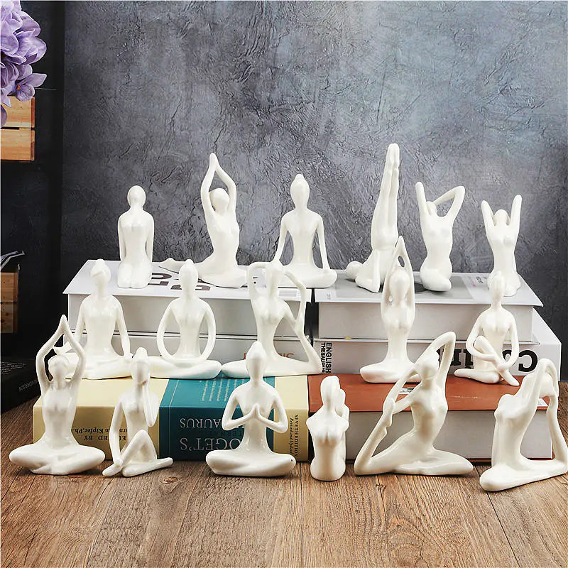 Yoga Poses Figurine