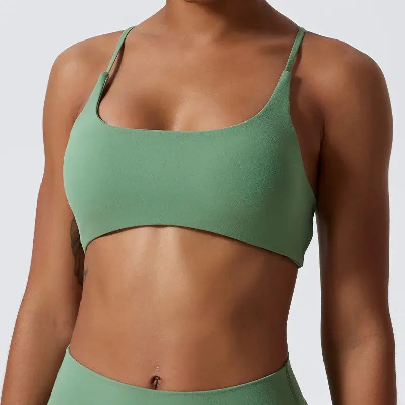 Cross Back Sport Bra